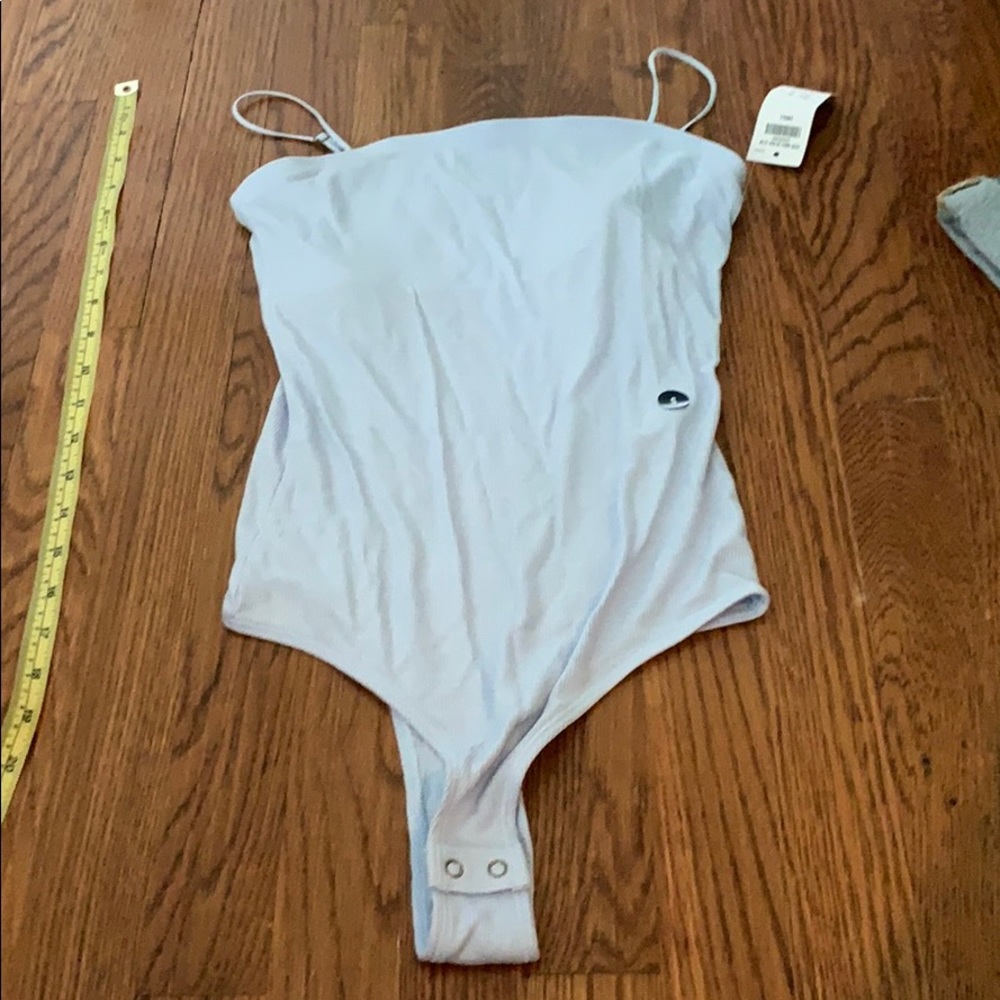 Hollisyer baby blue body suit NEVER WORN